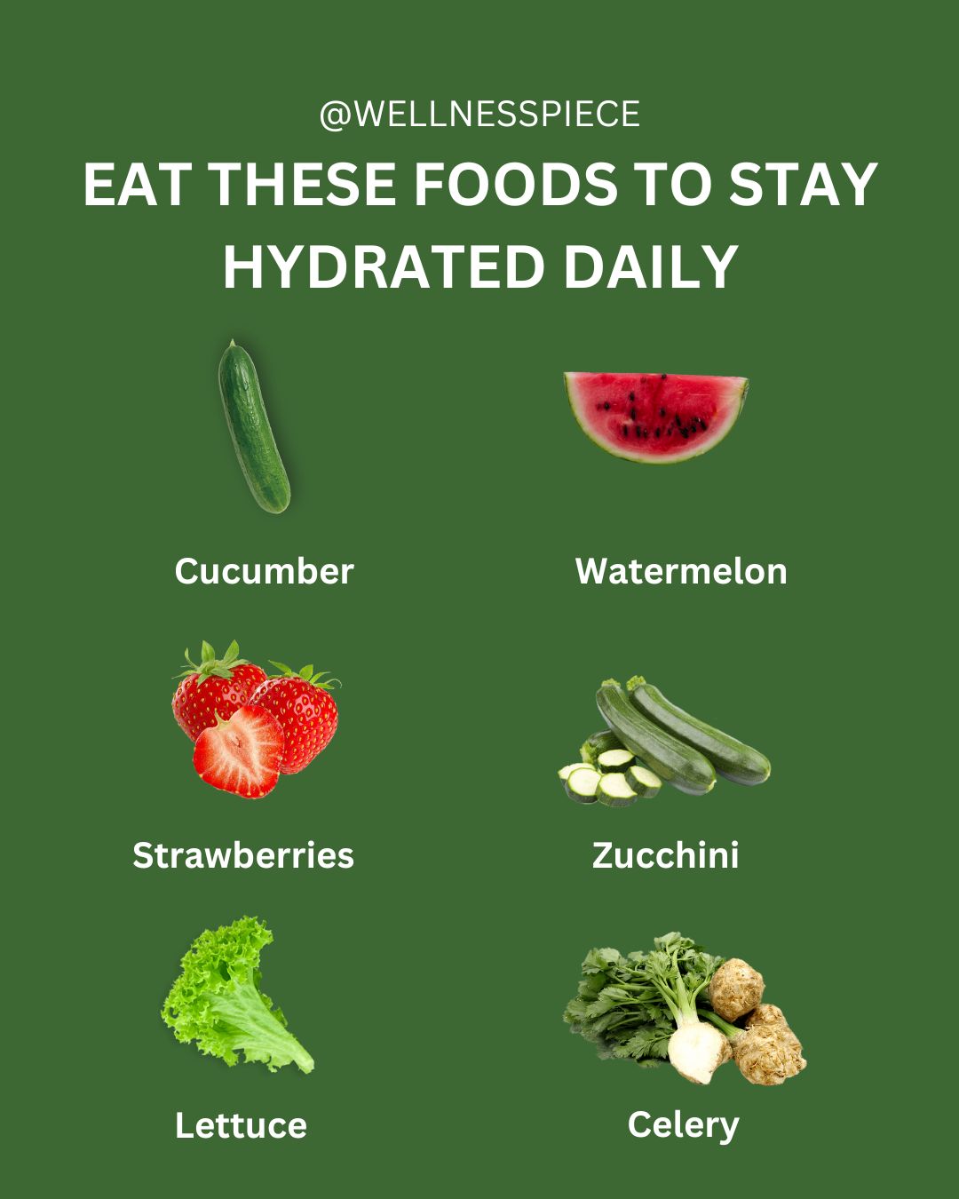 30 foods that can help prevent dehydration